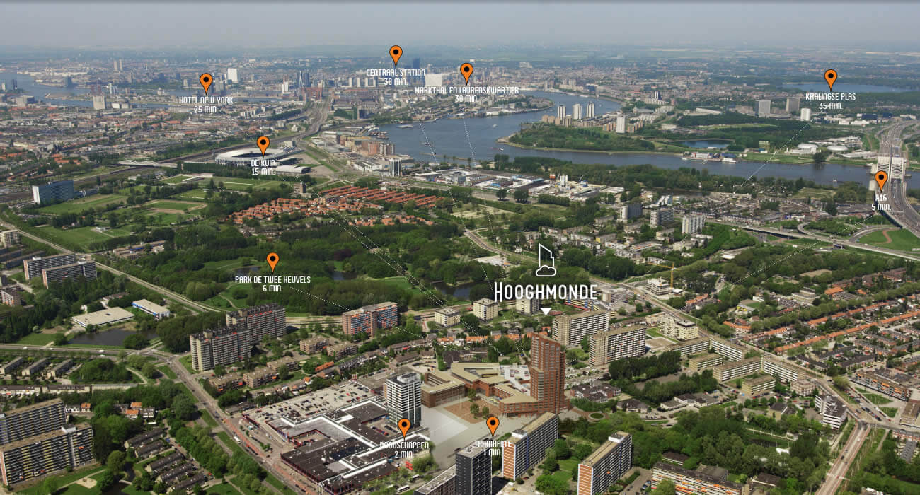 4 appartementen te koop in Rotterdam